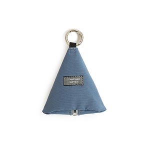 TRIANGLE CHARM POUCH