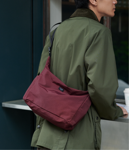 TRIANGLE SHOULDER / Bordeaux