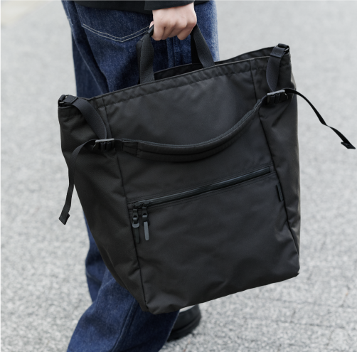 STAND UP 2WAY TOTE / BLACK