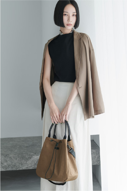 2WAY DRAW STRING TOTE