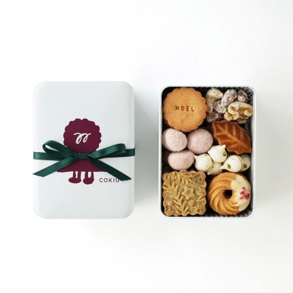 クリスマスのお楽しみ！COKIUのサブレ缶 ”Joyeux noël “