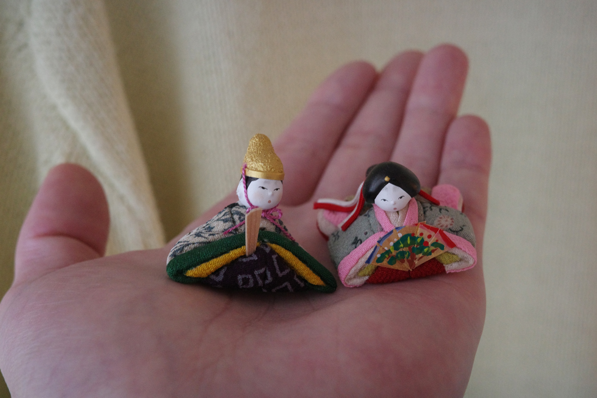 手のひらサイズの雛人形 | evergreen works online store